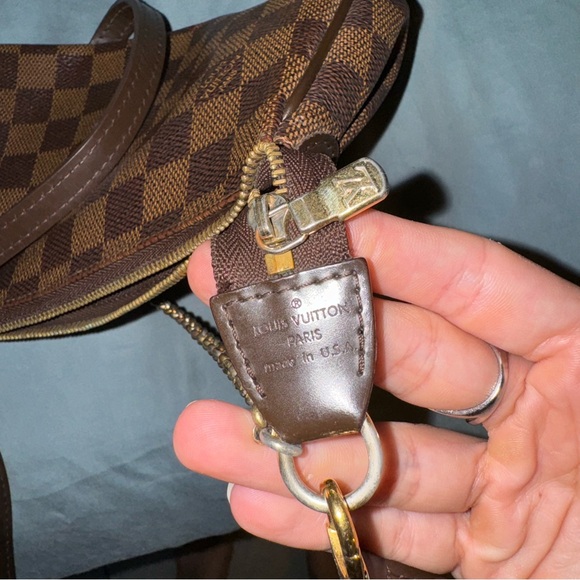 FINAL PRICE Louis Vuitton Eva bag in Damier ebene - Picture 6 of 9